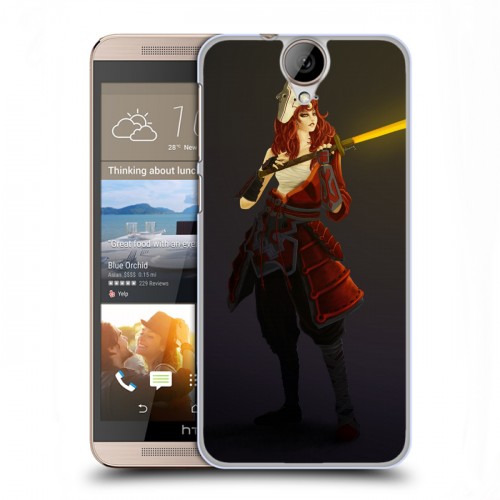 Дизайнерский пластиковый чехол для HTC One E9+ Dota 2