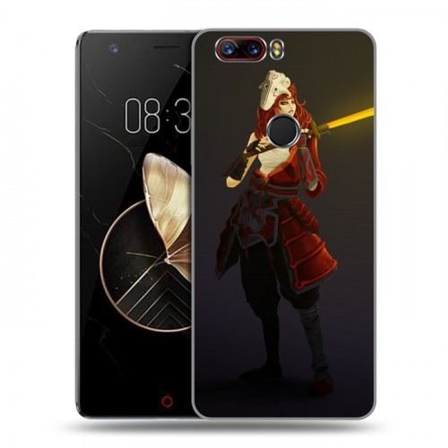 Дизайнерский пластиковый чехол для ZTE Nubia Z17 Dota 2