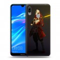 Дизайнерский пластиковый чехол для Huawei Y6 (2019) Dota 2