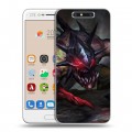 Дизайнерский пластиковый чехол для ZTE Blade V8 Dota 2