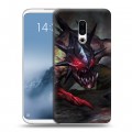 Дизайнерский силиконовый чехол для Meizu 16th Plus Dota 2