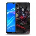 Дизайнерский пластиковый чехол для Huawei Y6 (2019) Dota 2