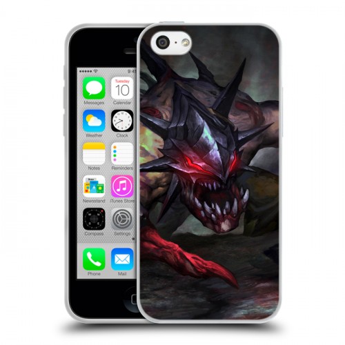 Дизайнерский пластиковый чехол для Iphone 5c Dota 2