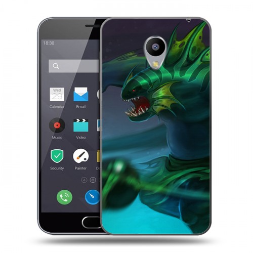 Дизайнерский пластиковый чехол для Meizu M2 Note Dota 2