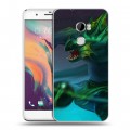 Дизайнерский пластиковый чехол для HTC One X10 Dota 2