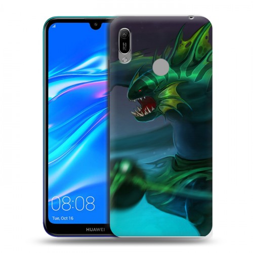 Дизайнерский пластиковый чехол для Huawei Y6 (2019) Dota 2