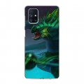 Дизайнерский пластиковый чехол для Samsung Galaxy M51 Dota 2