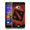 Дизайнерский пластиковый чехол для Microsoft Lumia 540 Dota 2