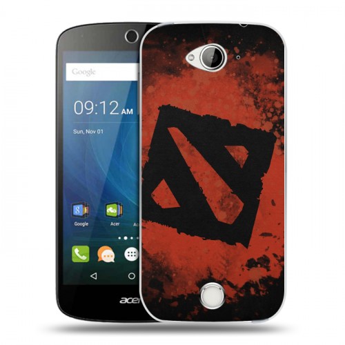 Дизайнерский силиконовый чехол для Acer Liquid Z530 Dota 2