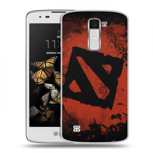 Дизайнерский пластиковый чехол для LG K8 Dota 2