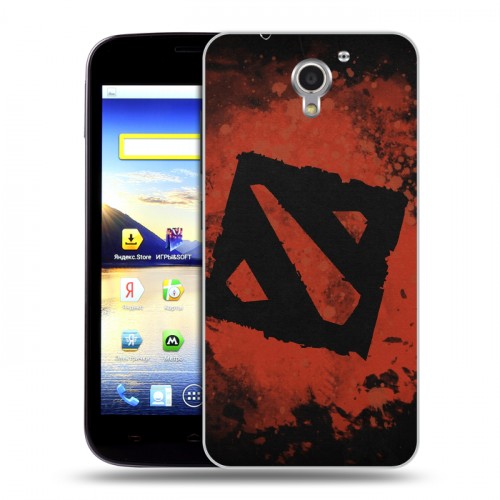 Дизайнерский пластиковый чехол для ZTE Blade A510 Dota 2