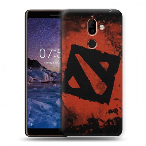 Дизайнерский пластиковый чехол для Nokia 7 Plus Dota 2