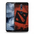 Дизайнерский пластиковый чехол для Nokia 6.1 Plus Dota 2