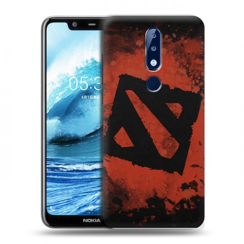 Дизайнерский силиконовый чехол для Nokia 5.1 Plus Dota 2