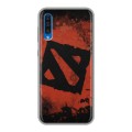 Дизайнерский силиконовый с усиленными углами чехол для Samsung Galaxy A50 Dota 2