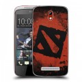 Дизайнерский пластиковый чехол для HTC Desire 500 Dota 2