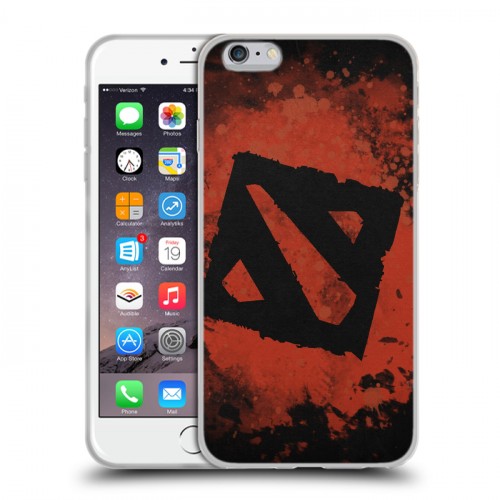 Дизайнерский силиконовый чехол для Iphone 6 Plus/6s Plus Dota 2