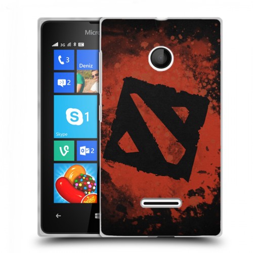 Дизайнерский пластиковый чехол для Microsoft Lumia 435 Dota 2