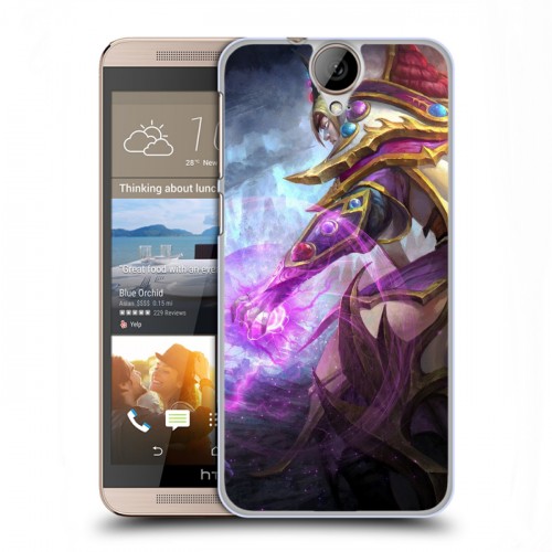 Дизайнерский пластиковый чехол для HTC One E9+ Dota 2