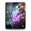 Дизайнерский пластиковый чехол для Microsoft Lumia 550 Dota 2