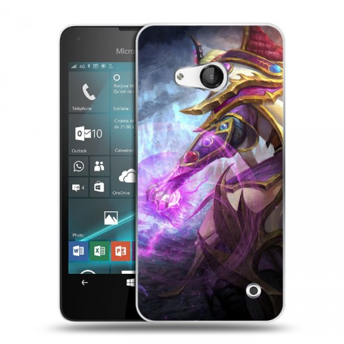 Дизайнерский пластиковый чехол для Microsoft Lumia 550 Dota 2