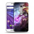 Дизайнерский пластиковый чехол для Lenovo Moto G Dota 2