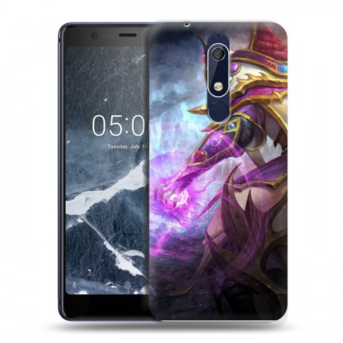 Дизайнерский пластиковый чехол для Nokia 5.1 Dota 2