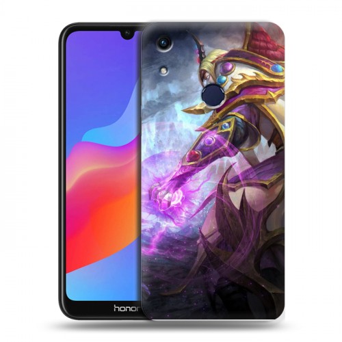 Дизайнерский пластиковый чехол для Huawei Honor 8A Dota 2