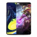 Дизайнерский пластиковый чехол для Samsung Galaxy A80 Dota 2