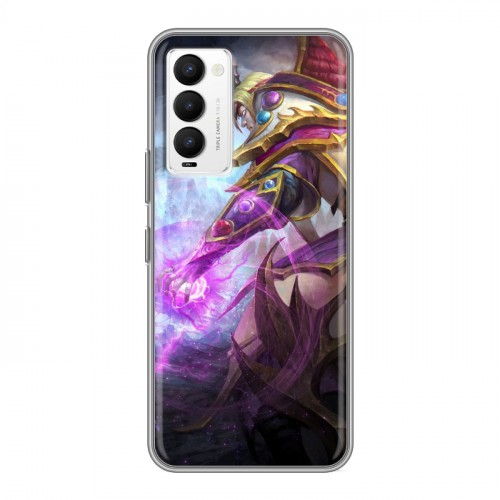 Дизайнерский силиконовый чехол для Tecno Camon 18 Dota 2