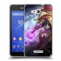 Дизайнерский пластиковый чехол для Sony Xperia E4g Dota 2