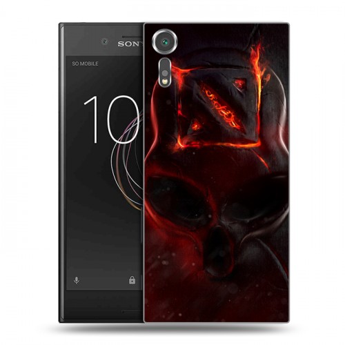 Дизайнерский пластиковый чехол для Sony Xperia XZs Dota 2