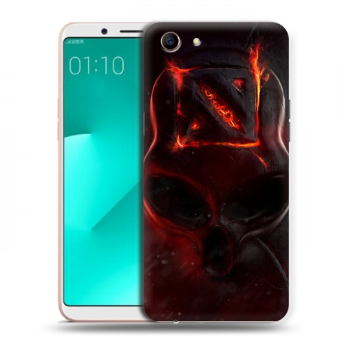 Дизайнерский пластиковый чехол для OPPO A83 Dota 2