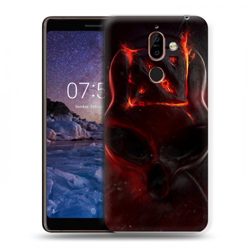 Дизайнерский пластиковый чехол для Nokia 7 Plus Dota 2