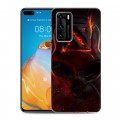 Дизайнерский пластиковый чехол для Huawei P40 Dota 2