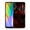 Дизайнерский пластиковый чехол для Huawei Y6p Dota 2