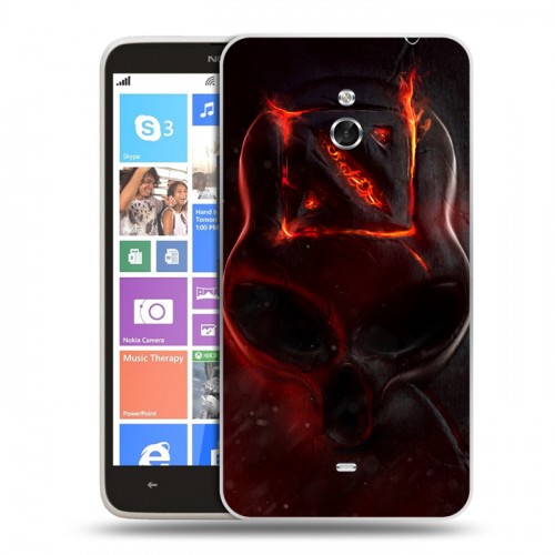 Дизайнерский пластиковый чехол для Nokia Lumia 1320 Dota 2