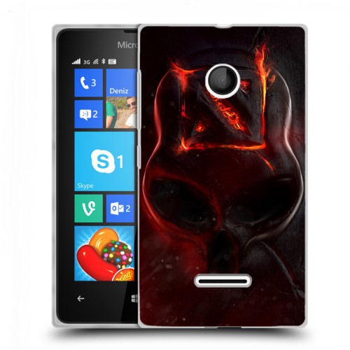 Дизайнерский пластиковый чехол для Microsoft Lumia 435 Dota 2