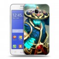 Дизайнерский силиконовый чехол для Samsung Galaxy J7 Dota 2