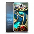 Дизайнерский пластиковый чехол для Microsoft Lumia 950 Dota 2