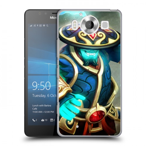 Дизайнерский пластиковый чехол для Microsoft Lumia 950 Dota 2