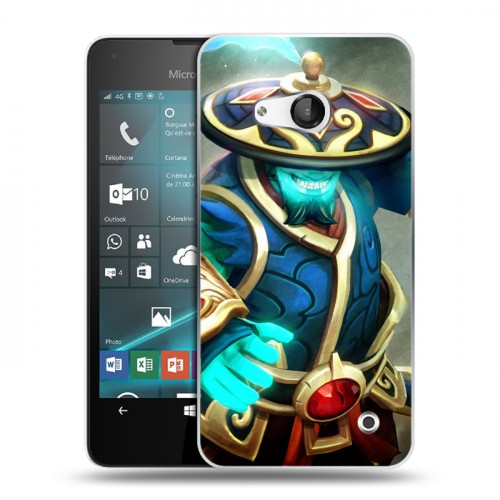 Дизайнерский пластиковый чехол для Microsoft Lumia 550 Dota 2