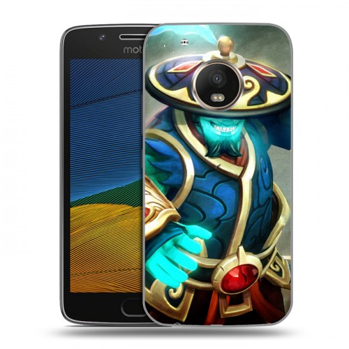 Дизайнерский силиконовый чехол для Lenovo Moto G5 Dota 2