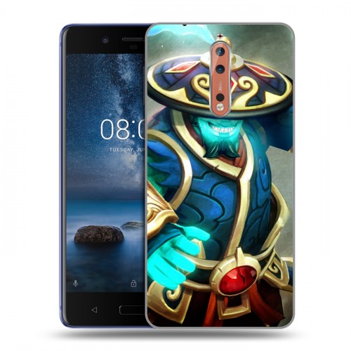 Дизайнерский пластиковый чехол для Nokia 8 Dota 2