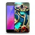 Дизайнерский пластиковый чехол для Meizu M6 Dota 2