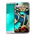 Дизайнерский пластиковый чехол для OPPO A83 Dota 2