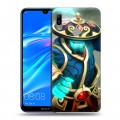 Дизайнерский пластиковый чехол для Huawei Y6 (2019) Dota 2