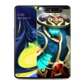 Дизайнерский пластиковый чехол для Samsung Galaxy A80 Dota 2