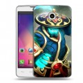 Дизайнерский пластиковый чехол для LG L60 Dota 2