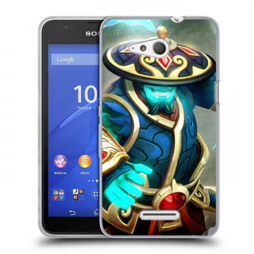 Дизайнерский пластиковый чехол для Sony Xperia E4g Dota 2